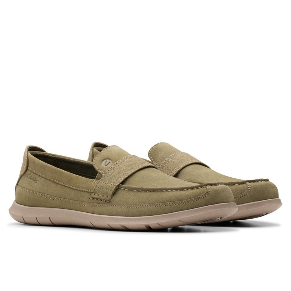 Clarks Men's Collection Flexway Band Shoes- Wide Width- 12W